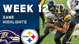 Ravens vs Steelers Week 12 Highlights  NFL 2020 [upl. by Bender295]