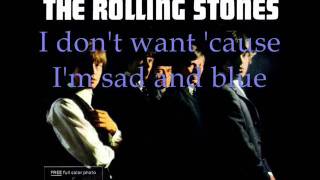 The Rolling Stones  I Just Want to Make Love to You LYRICS [upl. by Adiuqram334]