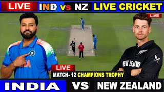 🔴Last 3 Over INDIA vs New Zealand LIVE [upl. by Ytrebil]