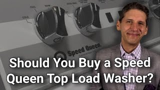 Should You Buy a Speed Queen Top Load Washer  TC5000WN Review [upl. by Ecnarret]