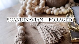 DIY Scandinavian  Foraged Christmas Decor [upl. by Tselec]