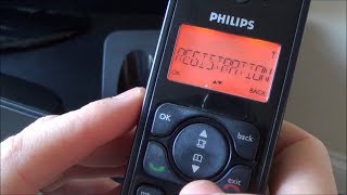 How to Register Pair a DECT Landline Phone [upl. by Hayyim]