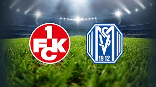 3 Liga 1 FC Kaiserslautern  SV Meppen ReLive  SWR Sport [upl. by Ailefo405]