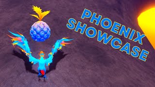 FRUIT BATTLEGROUNDS PHOENIX SHOWCASE  HOW TO USE PHOENIX [upl. by Alekal]