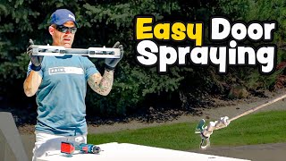 How to Spray Doors With SUPER STACKERS [upl. by Ferro668]