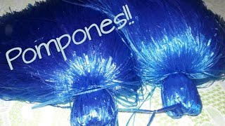 DIY Pompones de rafia [upl. by Brianne]