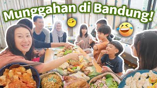 AKHIRNYA BISA MUNGGAHAN BARENG KELUARGA DI BANDUNG 🤗 [upl. by Floria]