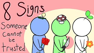 8 Signs Someone Cannot Be Trusted [upl. by Llenehc]