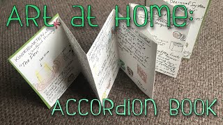 Art at Home Accordion Book [upl. by Aelanna]