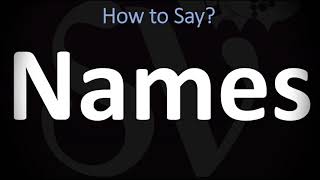 How to Pronounce Names CORRECTLY [upl. by Dorella488]