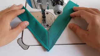 Sewing neck v in5 minutesDIY Sewing Tips Vneck sewing techniqueVneck sewing is very simple [upl. by Assela]