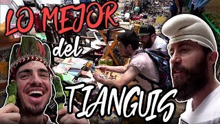 EL MEJOR MERCADO DE ANTIGUEDADES EN CDMX JARDIN IGNACIO CHAVEZ FLEA MARKET CON PETER DE LA G [upl. by Acirred]