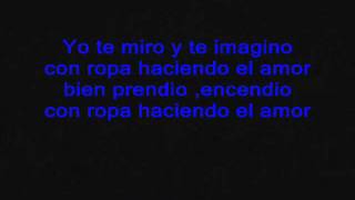 Te Imagino Con Letra [upl. by Bickart603]