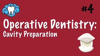 Operative Dentistry  Cavity Preparation  INBDE ADAT [upl. by Linders]