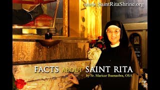 Facts About Saint Rita of Cascia [upl. by O'Gowan]