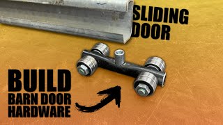 How To Build a Barn Door Hardware Easily  DIY [upl. by Portie]