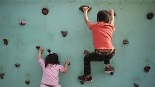 Probando la escalada para niños  Manos A La Obra [upl. by Derej783]