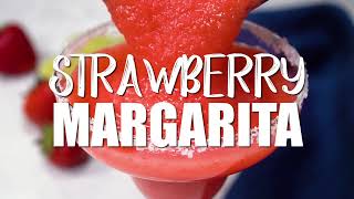 How to Make a Strawberry Margarita [upl. by Sueahccaz]