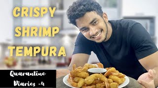 Quick amp Easy Crispy Prawn Tempura at home  Shrimp Tempura  Wild Cookbook [upl. by Meredithe]