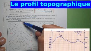 Le profil topographique [upl. by Eillom]