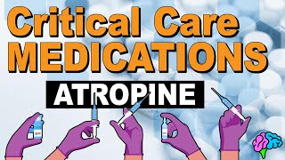 Atropine  Critical Care Medications [upl. by Tsiuqram]