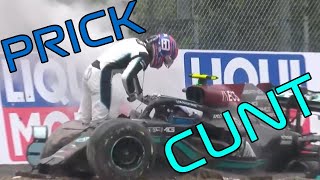 RUSSELL BOTTAS CRASH UNCENSORED RADIO  Imola 2021 [upl. by Siul]