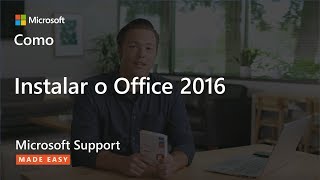 Como instalar o Office 2016 [upl. by Ailadgim]