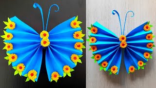 COMO HACER MARIPOSAS DE PAPEL 🦋 ORIGAMI FACIL [upl. by Jerrylee]