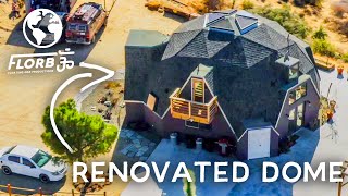 Luxury Off Grid Geodesic Dome Home Tour [upl. by Berga]