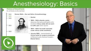 Anesthesiology Basics – Anesthesiology  Lecturio [upl. by Yennep]