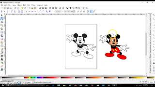 Tracing in inkscape [upl. by Ennaitsirhc]