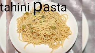 Tahini pasta vegan 181 [upl. by Erdnaet]