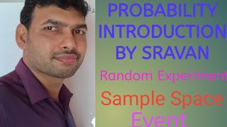 PROBABILITY IN TELUGU1 Introduction Random experiment Sample space Event [upl. by Rowen]