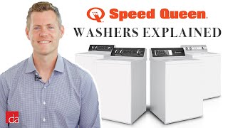 Speed Queen Washer Explained  Pros and Cons [upl. by Etennaej]