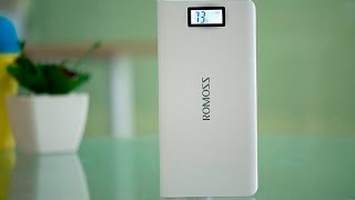 ROMOSS Sense 6 Plus Power Bank Review [upl. by Colfin]