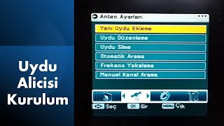 Uydu Alıcısı Kurulumu  Eski Tip Uydu Alıcısı Basit Cihaz [upl. by Saenihp777]