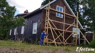 Diy scaffolding timelapse [upl. by Rozalie977]