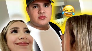 Kissing my BF with Extreme LIP Plumping Gloss PRANK hilarious  TheWuvvyFam [upl. by Sharia]