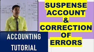 Suspense Account and Correction of Errors [upl. by Llehsam]