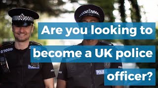 How to Become a Police Officer UK  How2Becomecom [upl. by Ariaes]