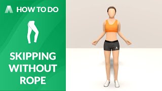 How to Do SKIPPING WITHOUT ROPE [upl. by Powe]