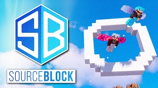 SourceBlock SMP  ELYTRA FLIGHT TRAINING w MythicalSausage amp fWhip  Minecraft Server [upl. by Avrom]