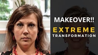 Hair Makeover Extreme Transformation INCREDIBLE LIFE CHANGE [upl. by Millman]