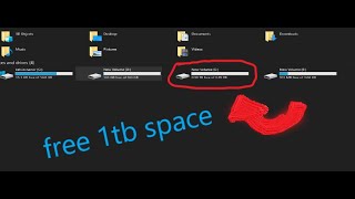 How to get 1TB of space for free on windows 10 [upl. by Hallett927]