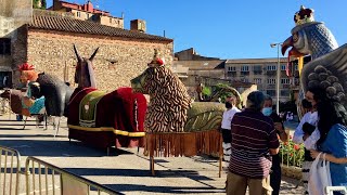 Bèsties Diables Nans i Gegants de la Festa Major Sant Joan 2021 [upl. by Groves]