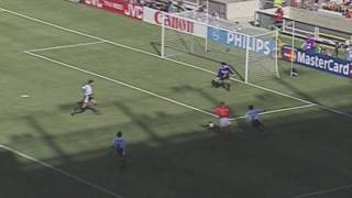 Netherlands  Argentina Bergkamp Goal 1998 HD [upl. by Kirima86]