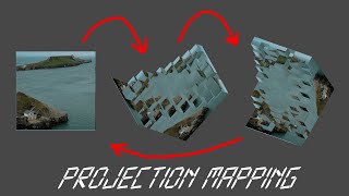 Trippy Projection Mapping Transition  Blender Tutorial [upl. by Jonny]