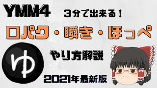 【2022最新版】ゆっくりムービーメーカー4 口パク・まばたき・ほっぺのやり方解説！ゆっくり実況の作り方 [upl. by Latreece]