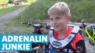 10Jähriger ist Landesmeister im Motocross [upl. by Dacey]