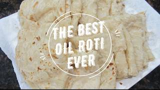 The Best StepbyStep Guyanese Oil Roti Recipe  Paratha Roti Episode 62 [upl. by Annid448]